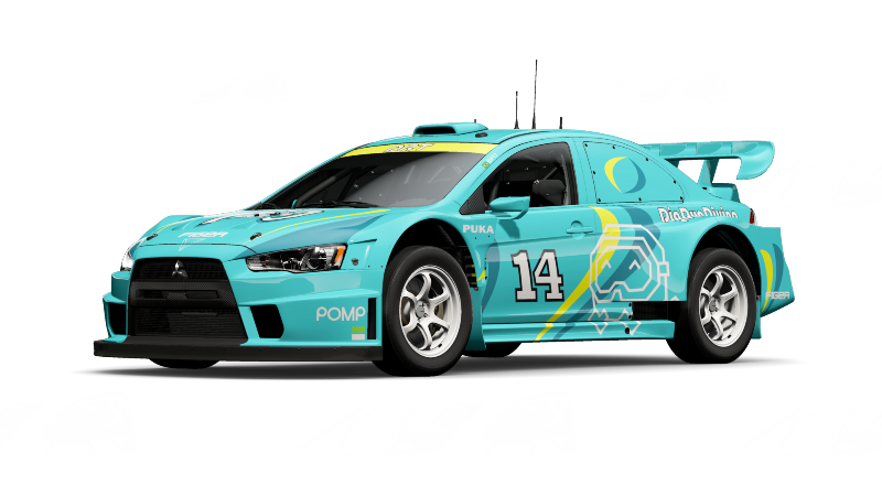 Mitsubishi Lancer Evolution Final Edition Gr.B Rally Car