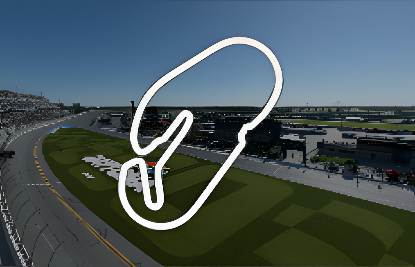 Daytona Road Course track