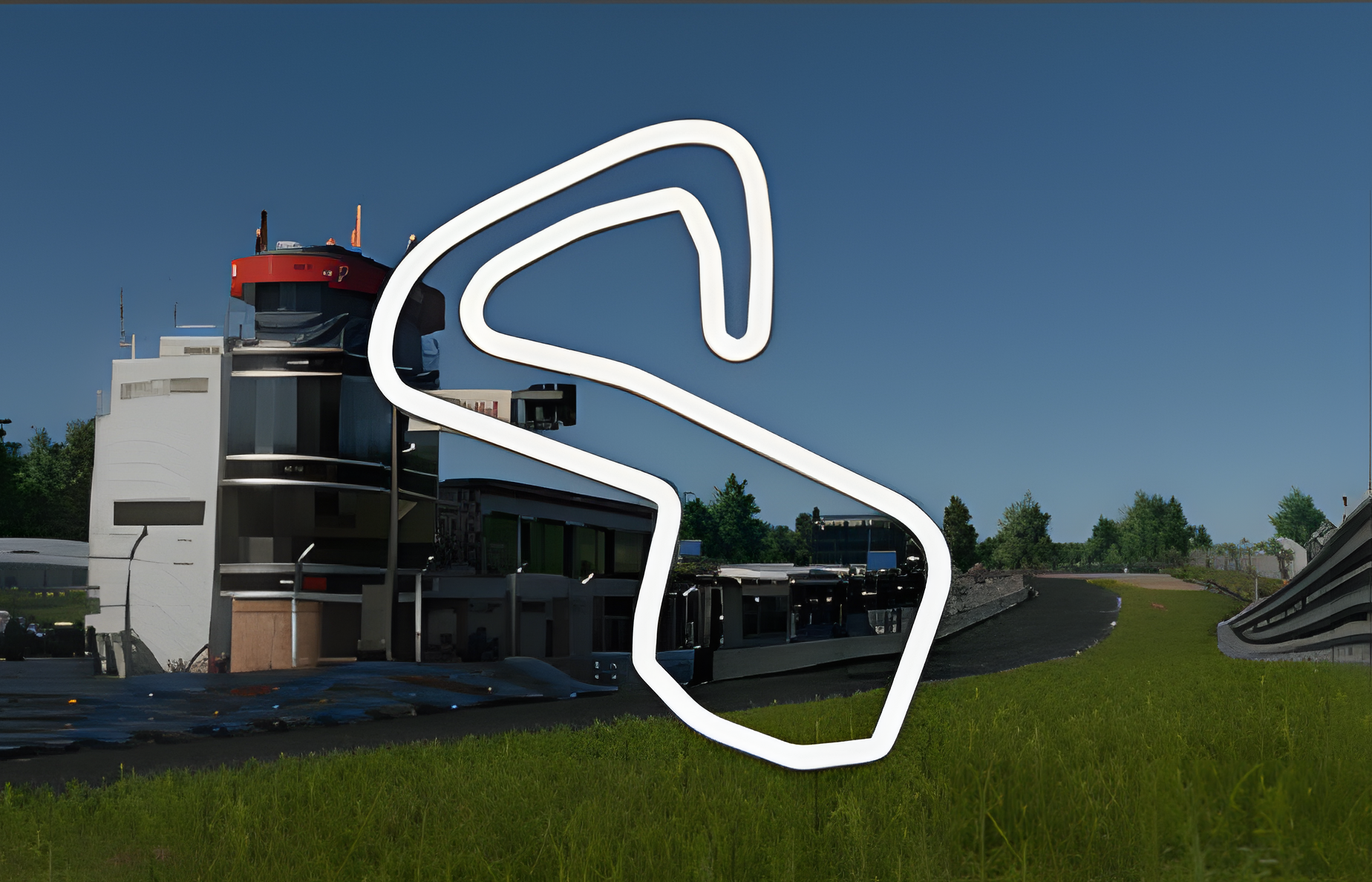 Brands Hatch Grand Prix Circuit track