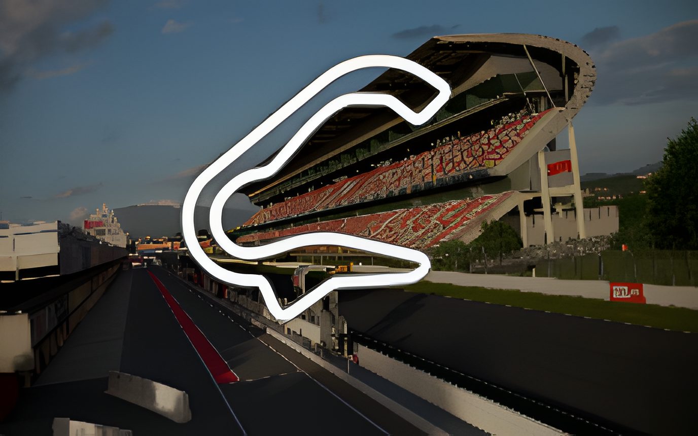 Circuit de Barcelona-Catalunya Rallycross Layout track