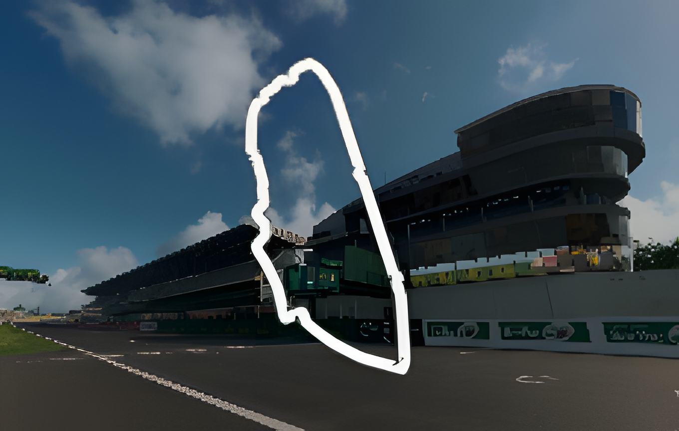 24 Heures du Mans Racing Circuit track map