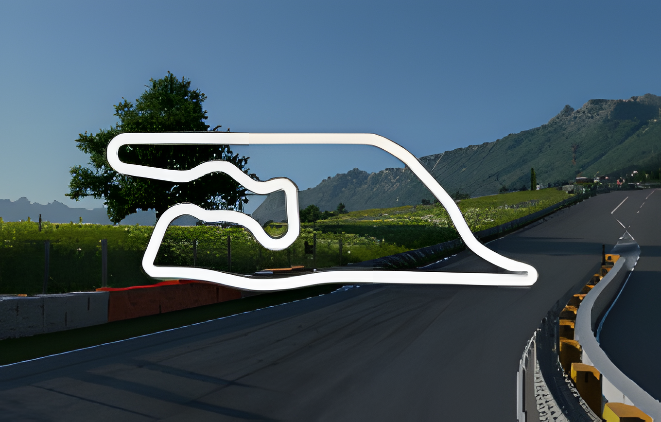 Deep Forest Raceway Reverse track