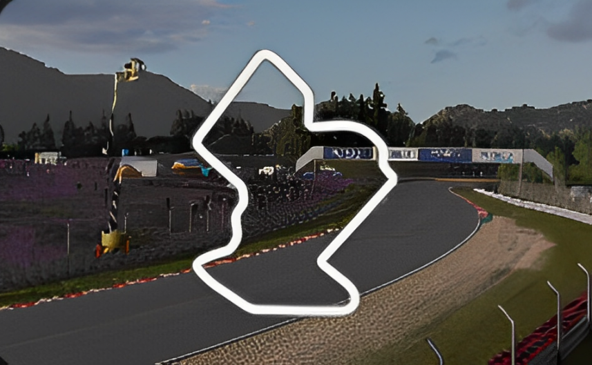 Circuit de Sainte-Croix - B track map