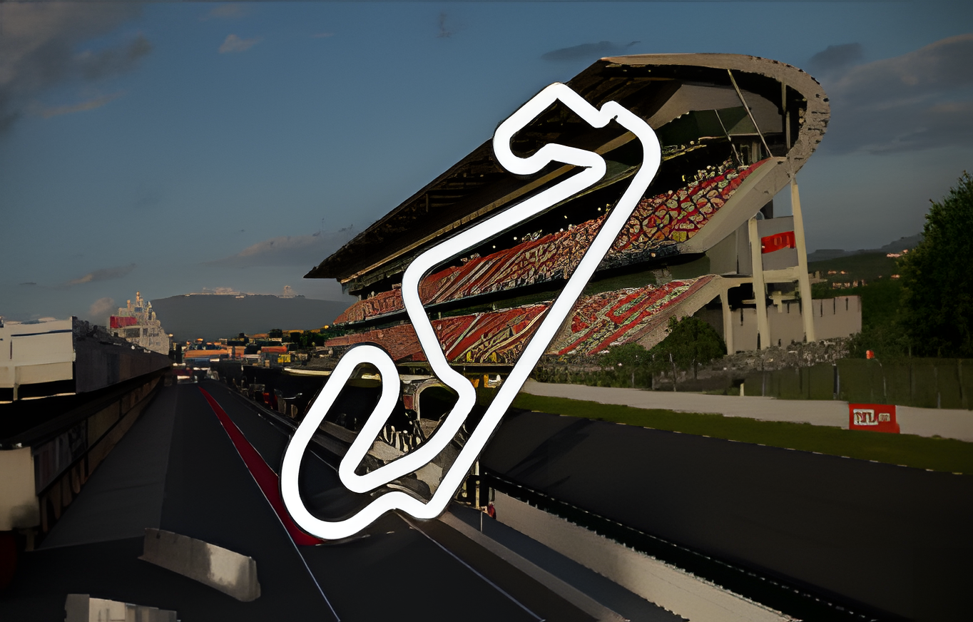 Circuit de Barcelona-Catalunya GP Layout track