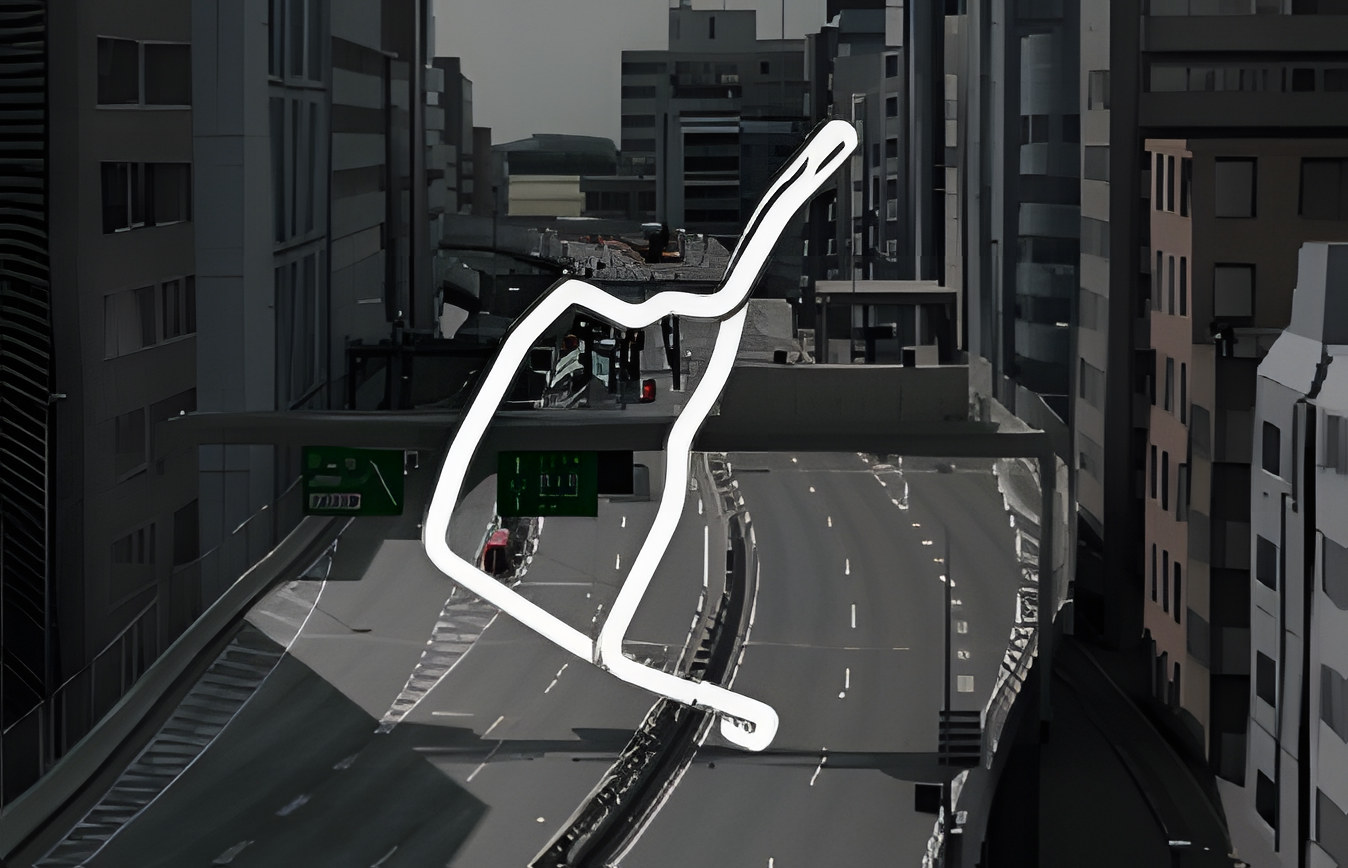 Tokyo Expressway - South Counterclockwise track map