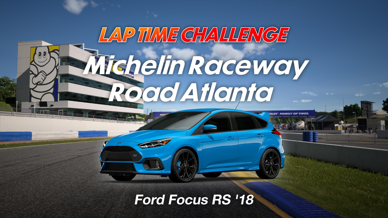Michelin Raceway Road Atlanta  online time trial