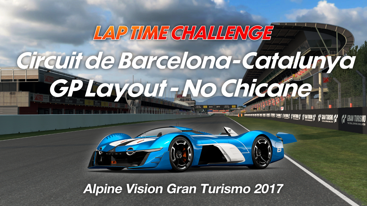 Circuit de Barcelona-Catalunya GP Layout No Chicane online time trial